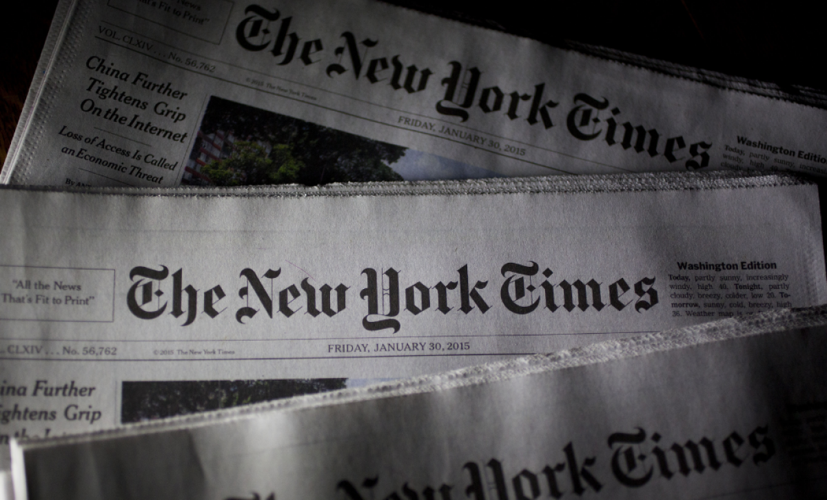 The New York Times (NYT) fue fundado en 1851.