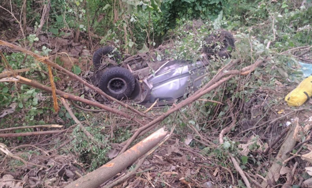 Tragedia en la vía Portoviejo-Pachinche Adulto mayor fallece durante un aparatoso accidente de tránsito. (El Diario)
