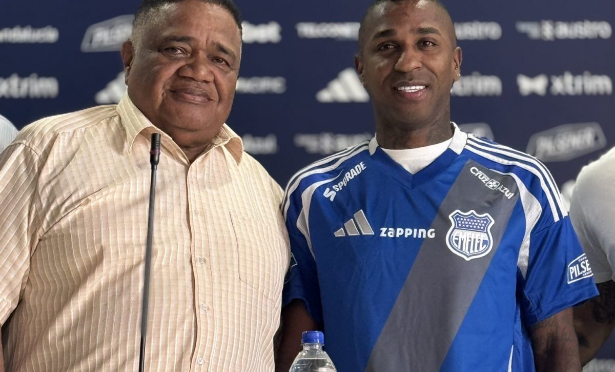 Un Emelec que adeuda a la plantilla y sin poder inscribir jugadores anunció la contratación de Miller Bolaños para el 2026