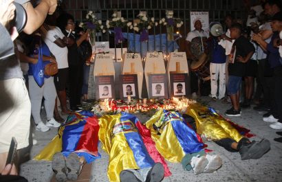 En memoria de los cuatro niños de Las Malvinas, familiares y organizaciones de Derechos Humanos realizaron una vigilia el pasado 8 de diciembre.