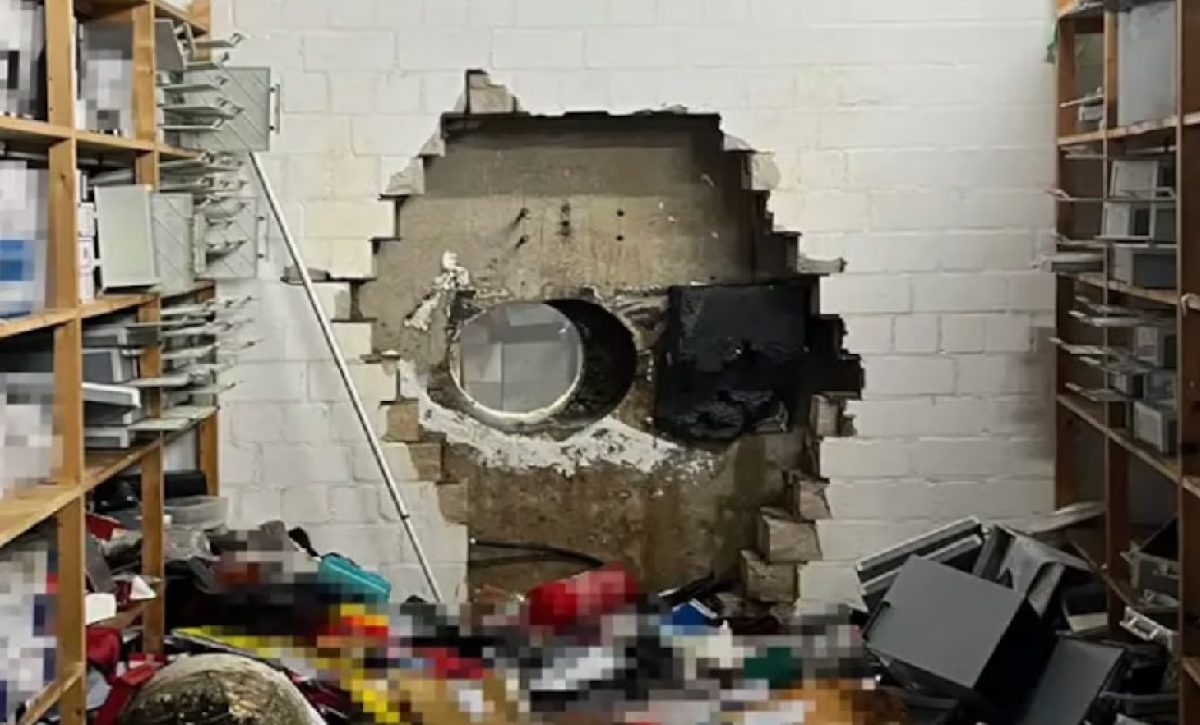 Un grupo de delincuentes ingresó a la cámara acorazada de una sucursal del banco Sparkasse en Gelsenkirchen, al oeste de Alemania y cometió el robo del siglo.