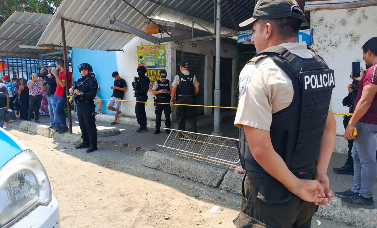 Un hombre fue asesinado en el Nuevo Tarqui, sector comercial de Manta