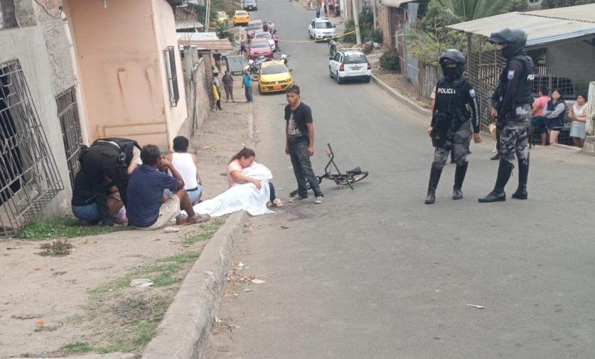 Un hombre fue asesinado en la parroquia Eloy Alfaro de Manta, el circuito más violento de este cantón de Manabí Un hombre fue asesinado en la parroquia Eloy Alfaro de Manta, el circuito más violento de este cantón de Manabí