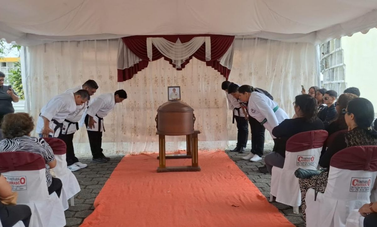 “Un legado imborrable” familiares y alumnos rindieron tributo a Lugiba tras su partida en Santo Domingo