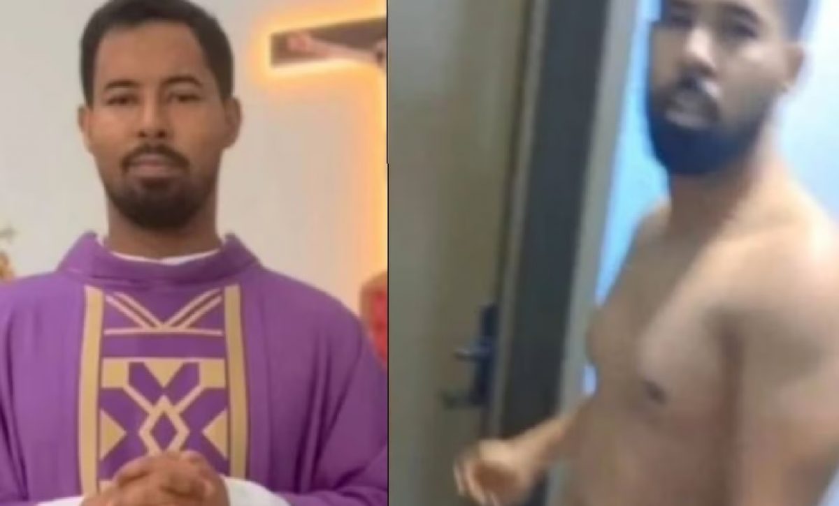 Un sacerdote quedó al descubierto en una situación comprometedora con una joven de 25 años, identificada como Isabela.