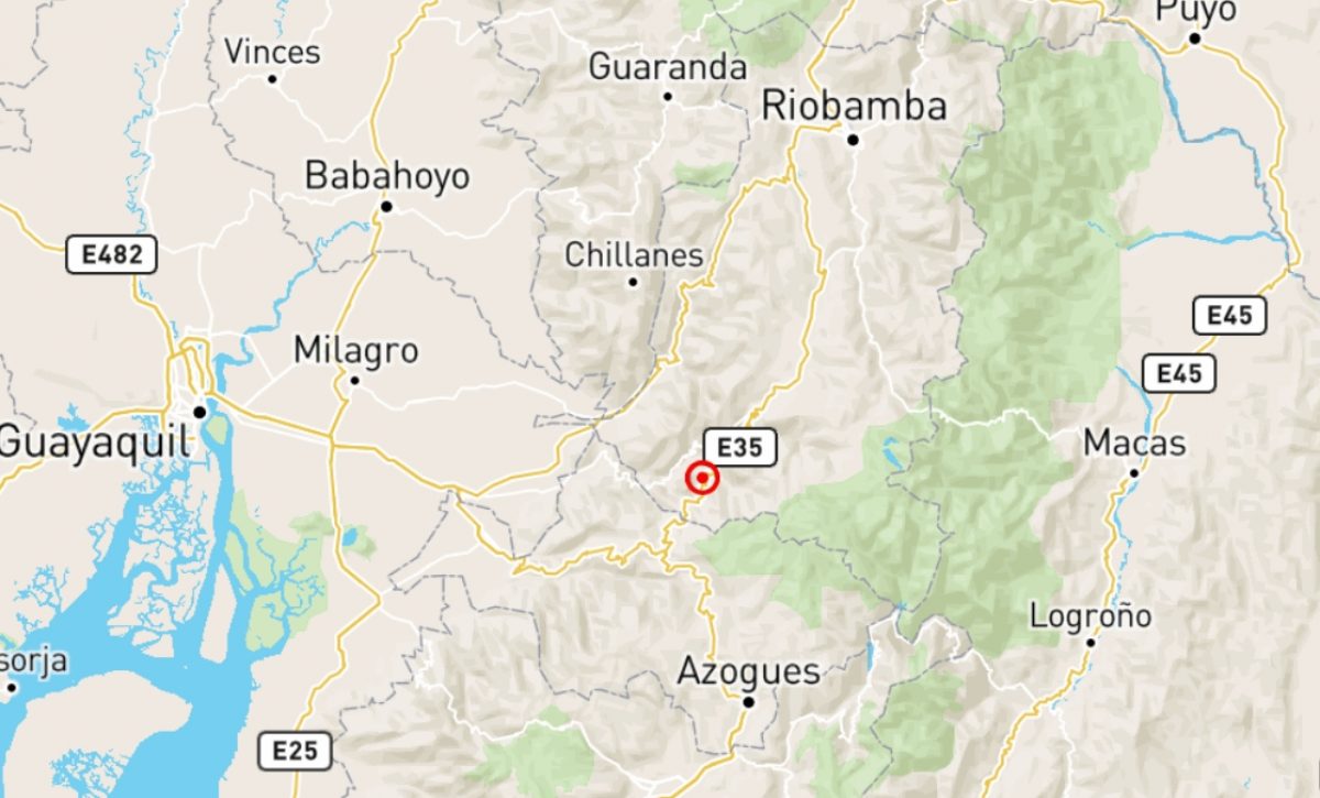 Un sismo de 4.5 grados se registró la madrugada de este domingo y se sintió en localidades de las regiones Costa y Sierra.
