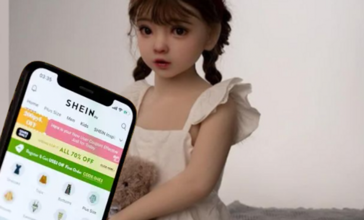 La venta de muñecas sexuales con apariencia infantil desató el escándalo contra Shein en Francia.