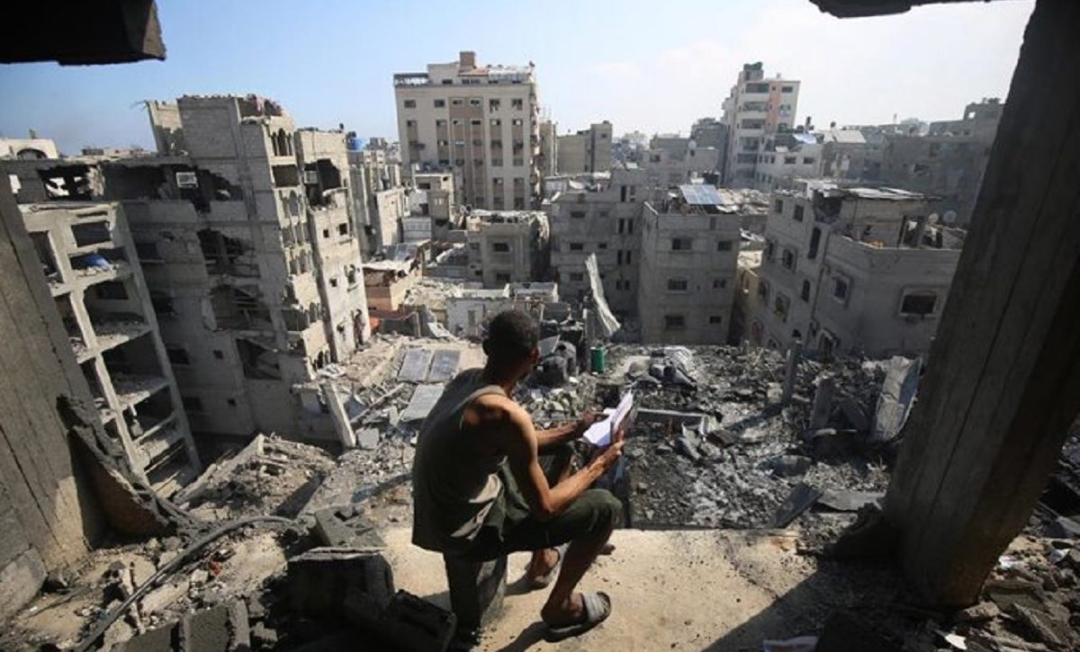 Una de las zonas destruida por los ataques israelíes en la ciudad de Gaza. FOTO: Europa Press.