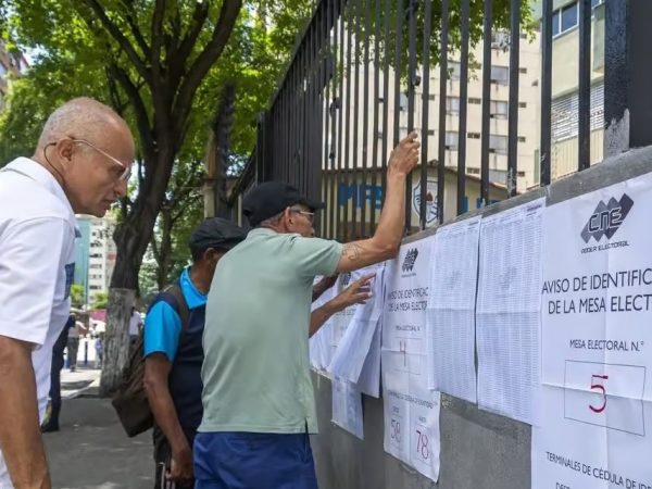 Foto/  - Europa Press.  Imagen de archivo de elecciones regionales en Venezuela, el 25 de mayo de 2025.