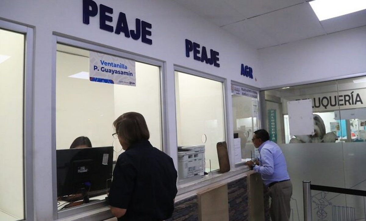 Ventanilla de pago del Peaje Guayasamín se traslada al Centro Comercial La Manzana en Quito