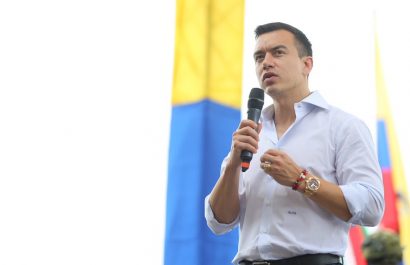 Viaje confidencial de Daniel Noboa a Estados Unidos.