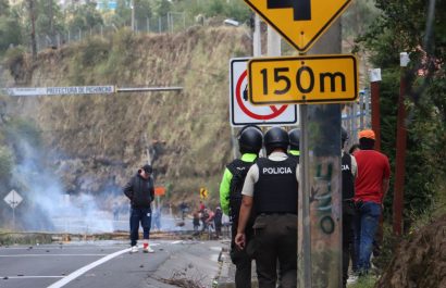 Vías cerradas Conozca cuáles son las carreteras que se encuentran inhabilitadas, según el ECU 911. (API)