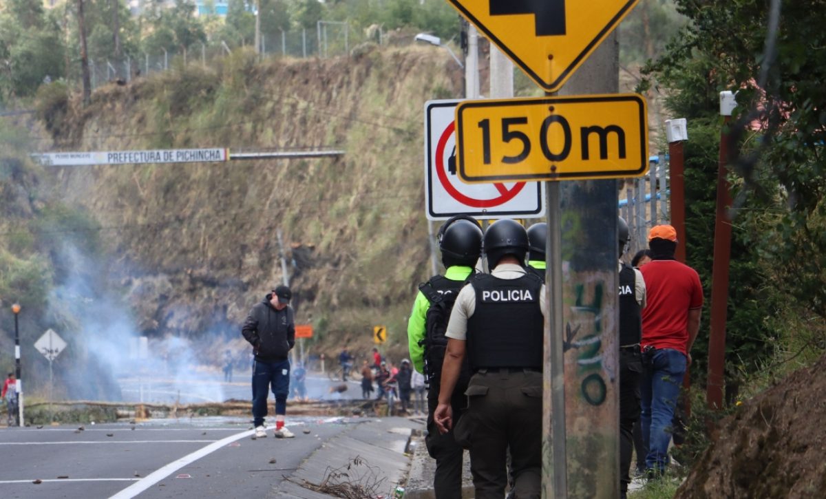 Vías cerradas Conozca cuáles son las carreteras que se encuentran inhabilitadas, según el ECU 911. (API)
