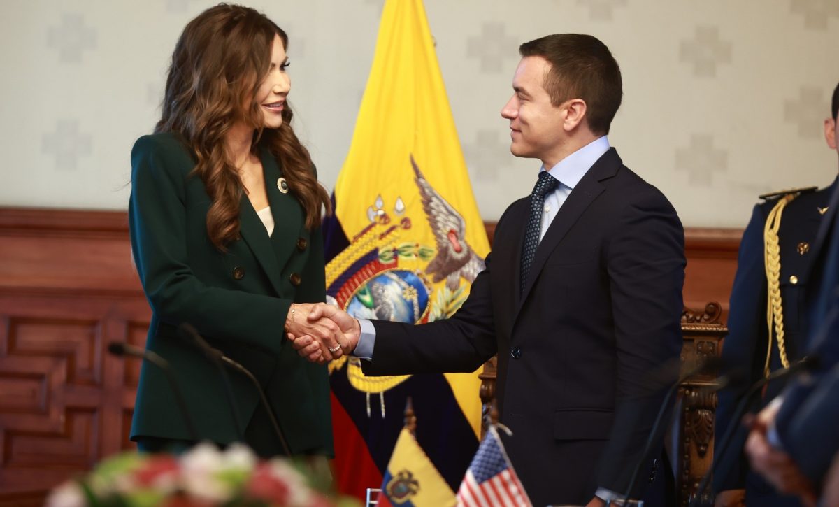 Visita de Kristi Noem a Ecuador