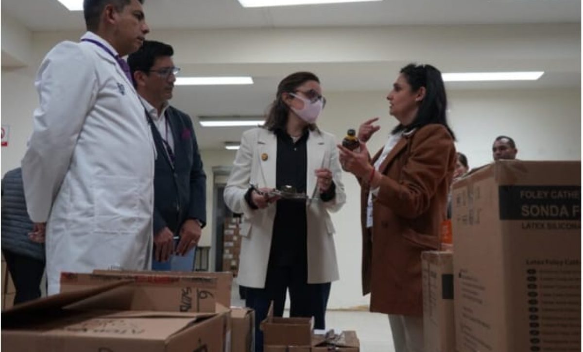 ¿Qué encontró la Vicepresidenta durante su recorrido por el Hospital Eugenio Espejo?