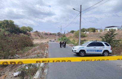 Policía confirma atentado a balas y descarta persecución en doble homicidio en Manta