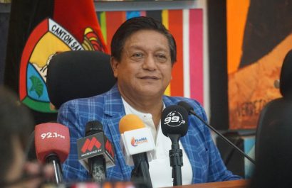 “Ya me cansé de esperar” fuerte reclamo del alcalde de Santo Domingo al Sercop por falta de combustible