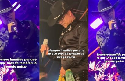 Yeison Jiménez Siempre humilde por qué lo que Dios da también lo puede quitar, decía la última publicación del cantante colombiano.
