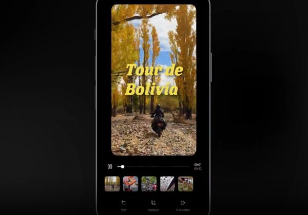 Vista de un short editado con herramientas de Premiere.