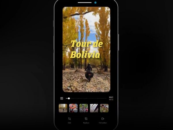 Vista de un short editado con herramientas de Premiere.