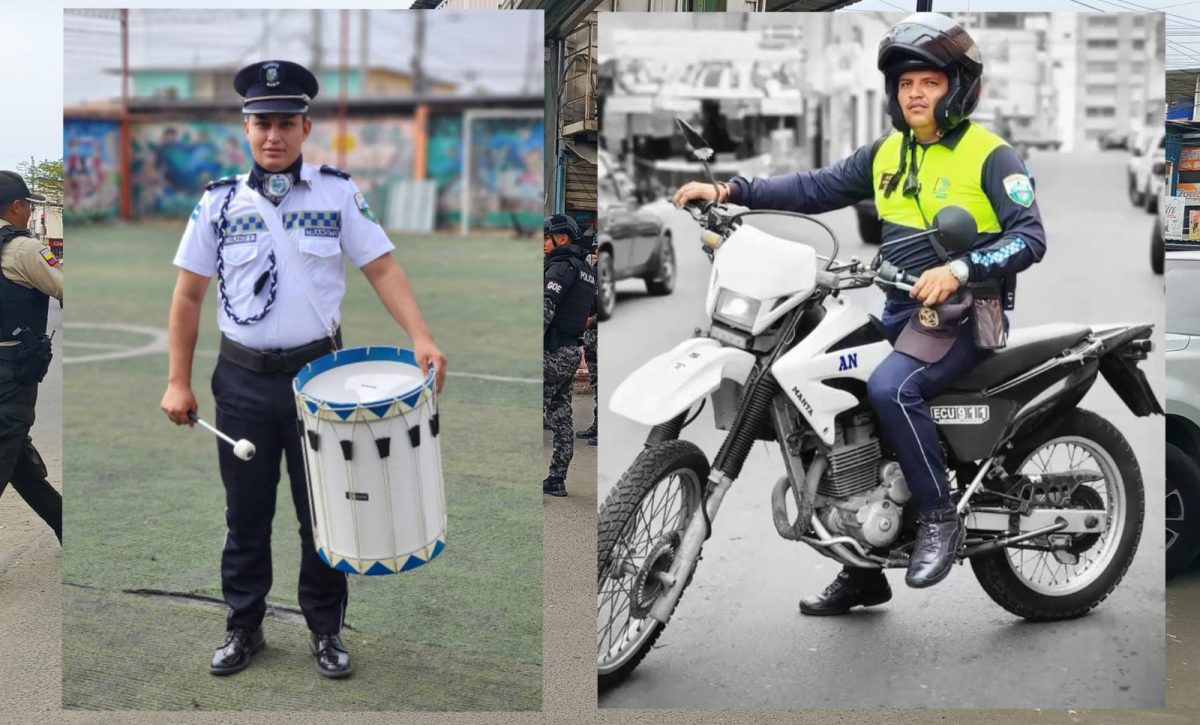 Dos agentes de tránsito de Manta fueron asesinados la mañana de este jueves 8 de agosto.