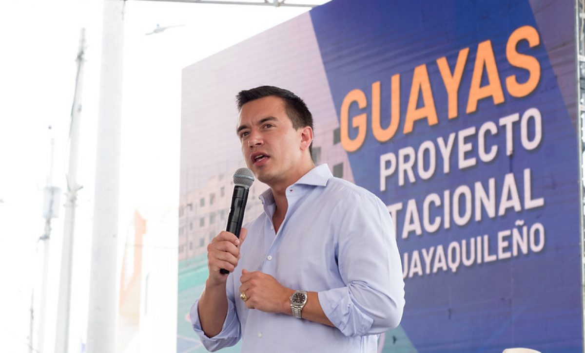 Daniel Noboa anuncia financiamiento del BID por $250 millones para compra de medicamentos en Ecuador.