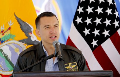 Esto dijo Daniel Noboa sobre la llegada de militares de Estados Unidos a Manta.