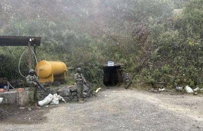 Operativo militar detecta presunta minería ilegal en concesión minera de Camilo Ponce Enríquez