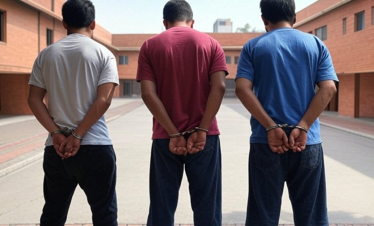 Tres hombres fueron procesados por el delito de robo de vehículos.