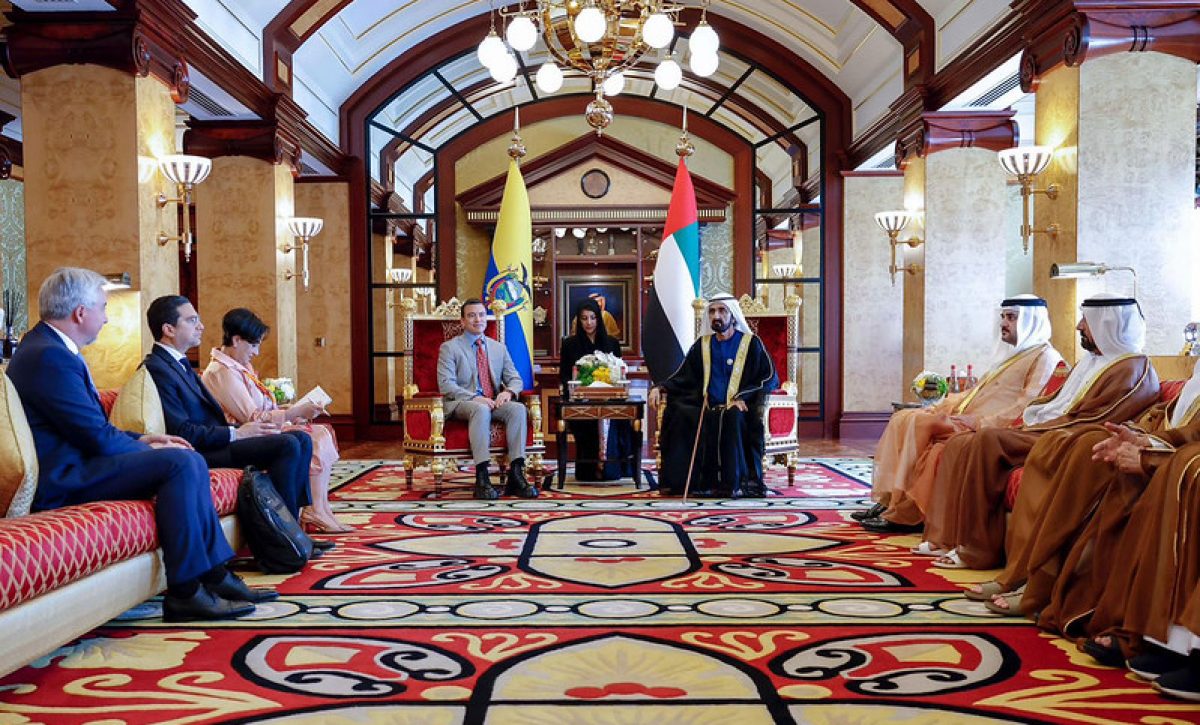 Ecuador y Emiratos Árabes Unidos acuerdan movilidad laboral segura para ecuatorianos.