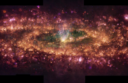 Así se ve una galaxia en miles de colores: la sorprendente imagen del ESO