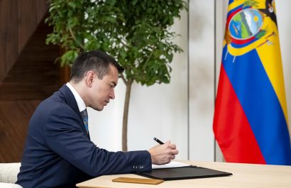 Daniel Noboa avanza en su gira presidencial y prepara agenda final en Noruega.