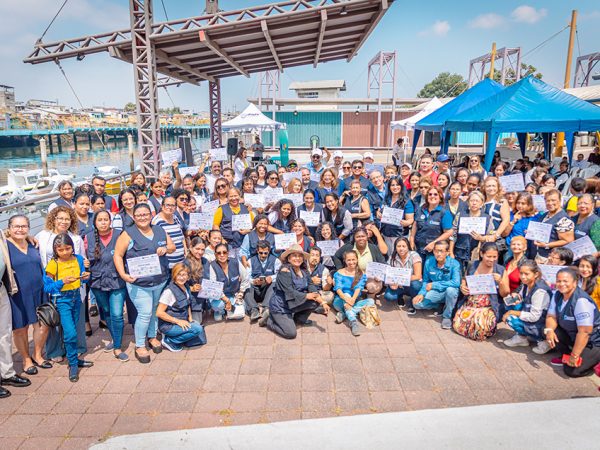 Representante de 70 nuevos comités comunitarios en Guayaquil.