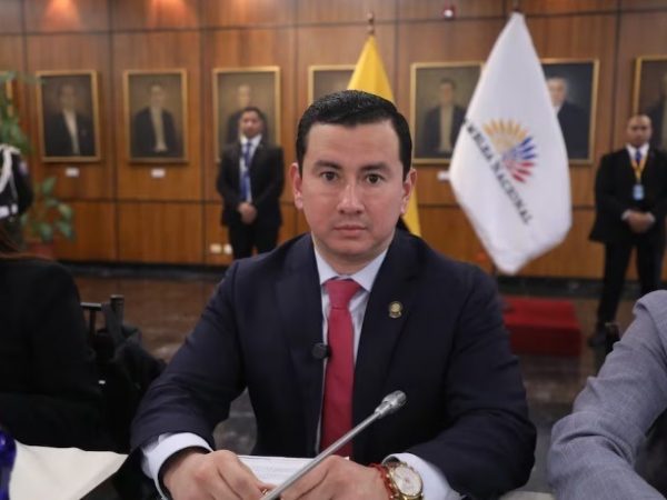 Bancada oficialista defiende a Ferdinan Álvarez tras acusaciones de prófugo en caso de corrupción hospitalaria.