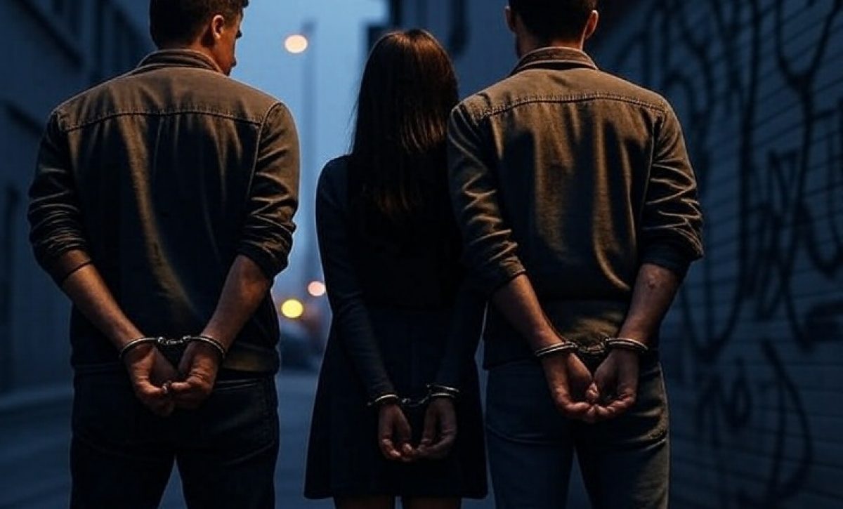 Tres detenidos fueron procesados por el delito de trata de personas.