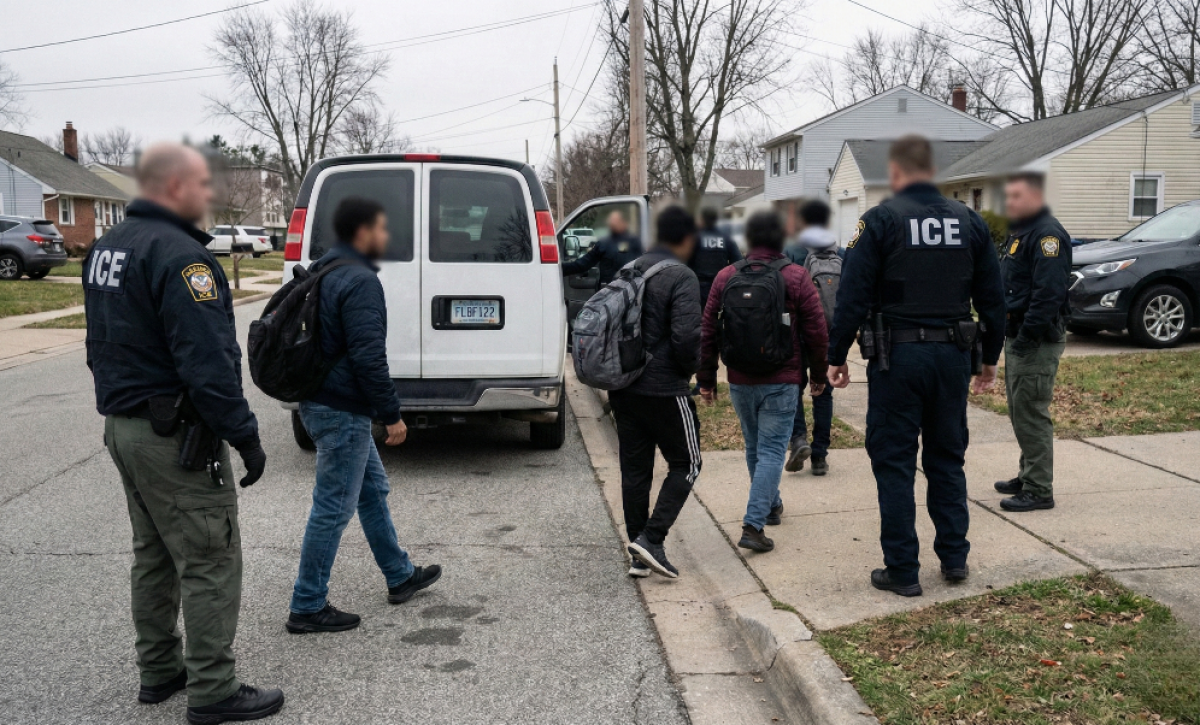 Inmigrantes bajo vigilancia extrema: Trump intensifica deportaciones.