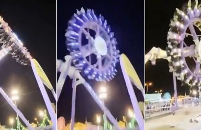 Impactante colapso en parque de diversiones de Arabia Saudita: 23 heridos y escenas de pánico