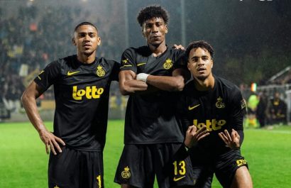 El ecuatoriano Kevin Rodríguez (centro) marcó un nuevo doblete con Union Saint Gilloise en la Copa de Bélgica. El ecuatoriano Kevin Rodríguez (centro) marcó un nuevo doblete con Union Saint Gilloise en la Copa de Bélgica.