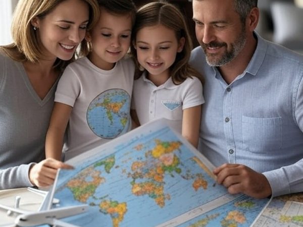 Cómo ahorrar dinero durante el año para garantizar unas vacaciones sin deudas. FOTO: Inteligencia Artificial (ChatGPT).