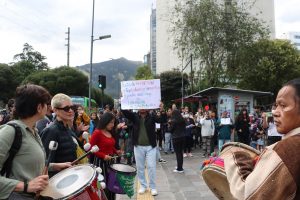 El pasado 26 de septiembre, hubo un plantón en los exteriores de la Fiscalía para exigir la liberación de los doce manifestantes detenidos. FOTO: API.
