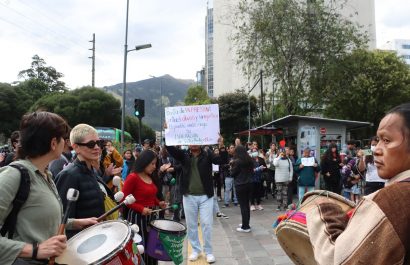 El pasado 26 de septiembre, hubo un plantón en los exteriores de la Fiscalía para exigir la liberación de los doce manifestantes detenidos. FOTO: API.