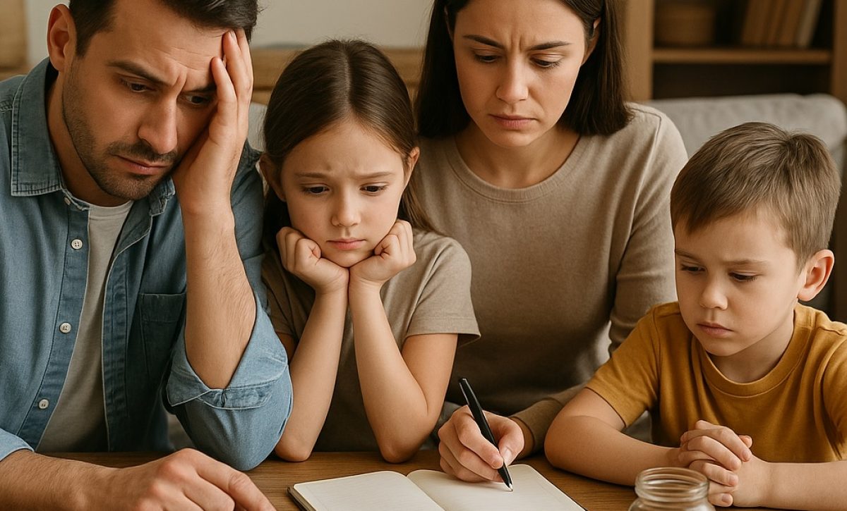 La planificación financiera familiar permite anticipar gastos, identificar prioridades y evitar endeudamientos excesivos. FOTO: Inteligencia Artificial (ChatGPT).