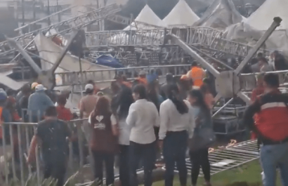 Día de las Madres casi termina en tragedia: derrumbe deja heridos en Ciudad de México