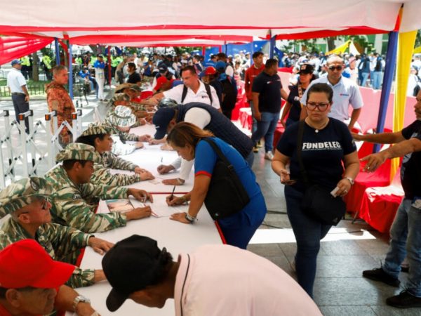 Venezuela refuerza seguridad con nueva fase de alistamiento de milicianos voluntarios