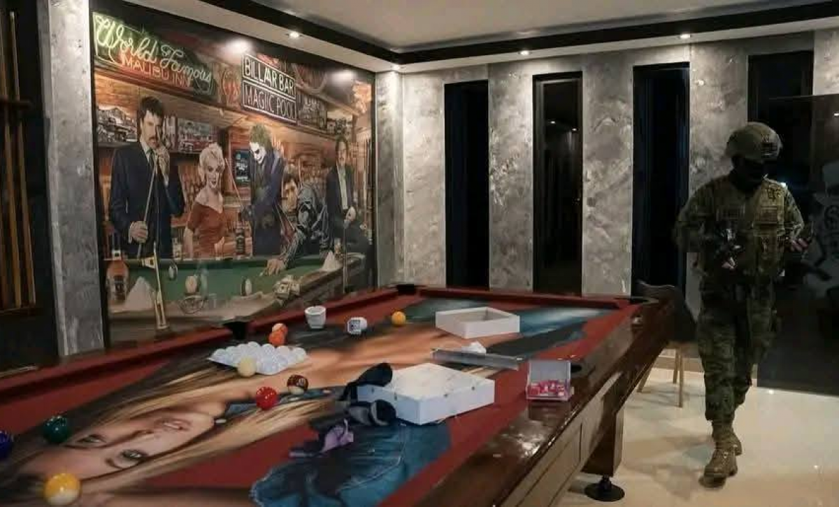 Así era la “narcovivienda” de lujo de un miembro de Los Lobos en Quevedo