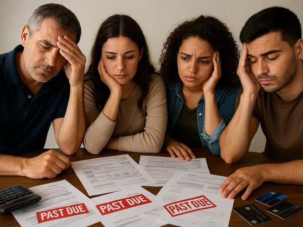 El primer indicio de sobreendeudamiento aparece cuando los gastos superan los ingresos disponibles de manera constante. FOTO: ChatGPT.