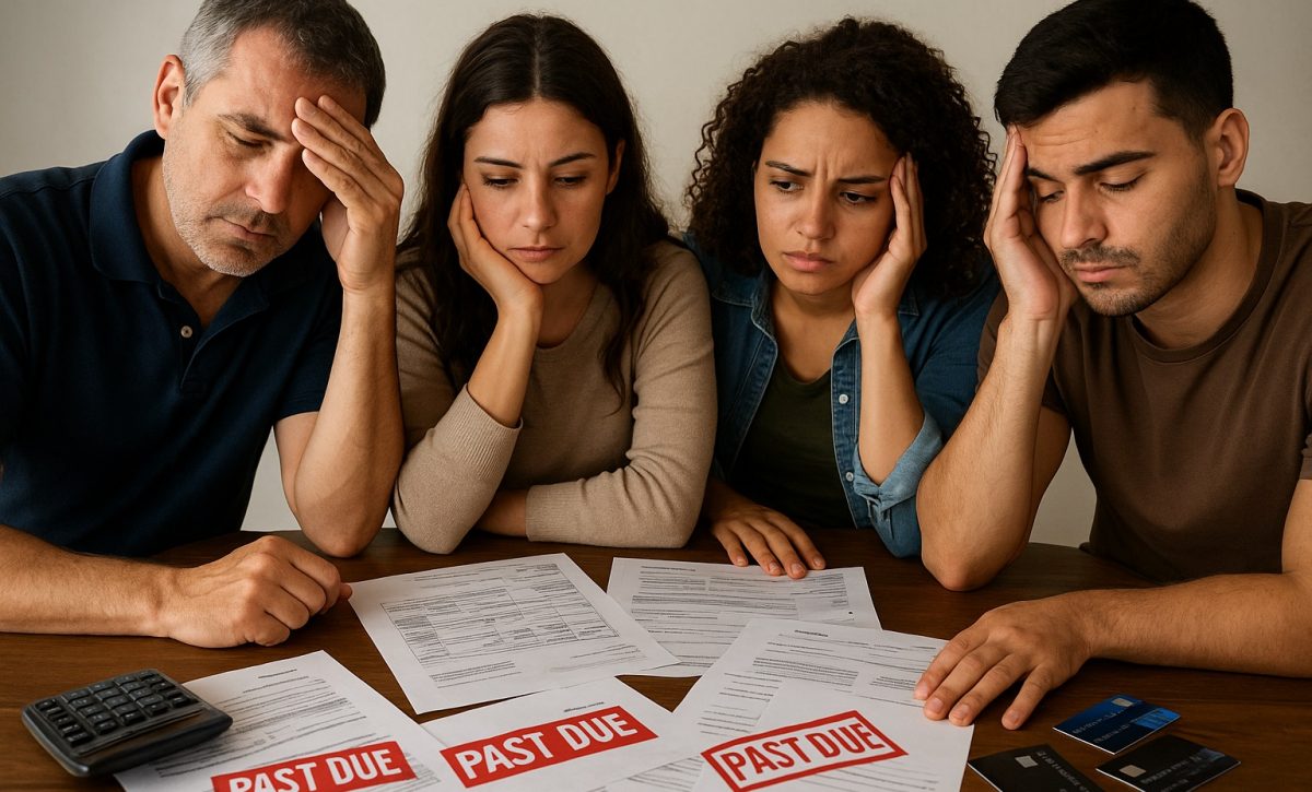 El primer indicio de sobreendeudamiento aparece cuando los gastos superan los ingresos disponibles de manera constante. FOTO: ChatGPT.