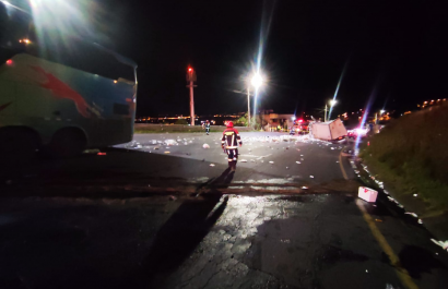 Choque en la Panamericana Sur causa víctimas mortales en madrugada del viernes