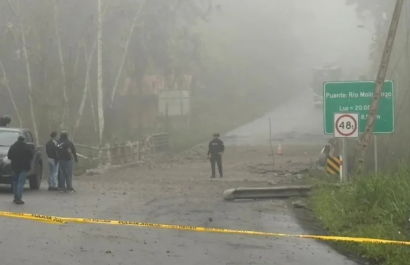 Policía investiga conexión entre explosión en puente y hallazgos criminales en Pasaje