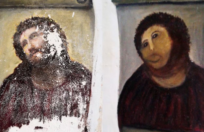 Cecilia Giménez, protagonista de la restauración del Ecce Homo de Borja, fallece a los 94